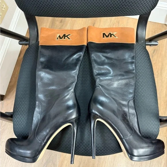 Michael Kors high heeled Hayley boots size 8 - Picture 6 of 12